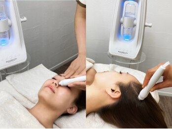 温和活 ロータス(温和活Lotus蓮:)の写真/【毛穴洗浄×温活フェイシャル】水素水洗浄＋毛穴吸引で顔も頭皮もスッキリ透明肌へ