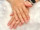 自爪育成/クリアネイル/美爪