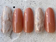 フリークネイル(FREAK Nail)/もやもやテラコッタ ¥8500