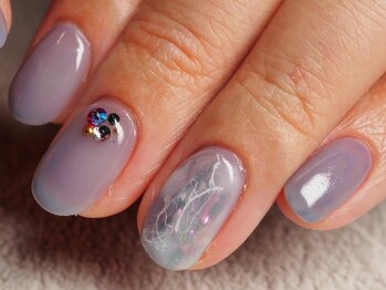 ビューティトリップ(Beauty TRIP)/くすみカラーのニュアンスNAIL