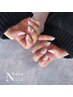 【hand nail】ラメグラ＋ストーン2本無料¥4000