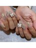7月限定♪HAND or FOOT☆オフ代込！ジェル、アート４本込￥7500