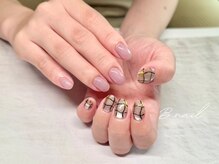 ビーネイル 名古屋志賀本通(B.nail)/ニュアンス定額 simple art/定額