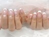《Hand》フレンチ(クリアベース) 新規¥6500/再来¥7000