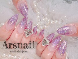 ラメグラデーション