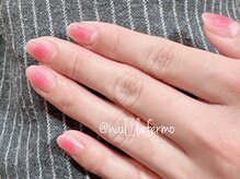 ネイルサロンアンドスクール ラフェルモ 札幌駅前店(la fermo)の雰囲気（トレンド♪チーク×フラッシュネイル¥9,900他店オフ無料・ケア付）