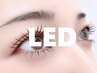 6週以降■【韓国式LEDマツエク】　フラットラッシュ120本