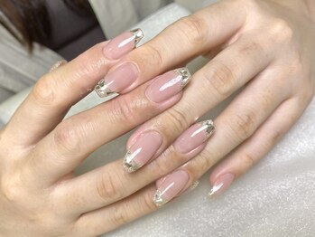 ミューズ ミューズ(Muse Muse)/長さだし×ガラスフレンチ