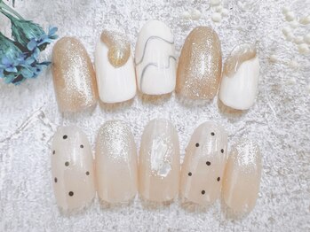 アンリーフ高田馬場店(an leaf)/ニュアンス×ワンホンネイル