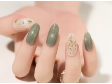 エムスラッシュ ソル センター南(M.SLASH SOL)/春のフラワーネイル