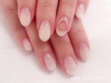 ミケ/白グラデーション