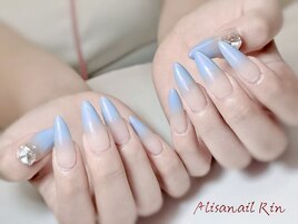 チップスカルプ☆ラメグラデー