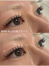 フレイムス アイラッシュ アンド ネイル(FRAMES)/持続性の高いバインドフラット！