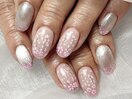 持ち込みしだれ桜ネイル