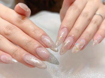 パールネイル 辻堂店(Pearl nail)/マグネットグラデーション