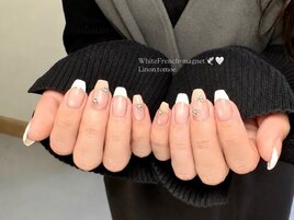 オフィスネイル FrenchWhite