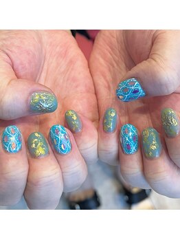 アールエム(Rm)/8月♪ネイル