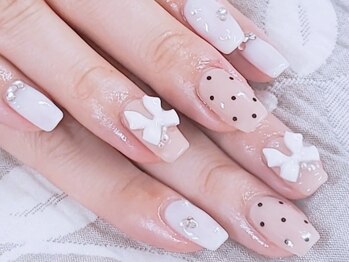 エムアイネイル(MI nail)/ジェルアートつけ放題¥8000