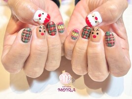 クリスマスネイル　アート10本