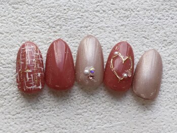セラピッシュネイル (therapish nail)/プレミアムプラスコース　￥7700