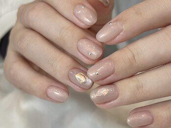 ケーツーネイル(k-two nail)/4月monthly/ニュアンス(みな)