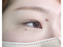 ピープ 名古屋八田店(peep)/パーマ風マツエク（横から）