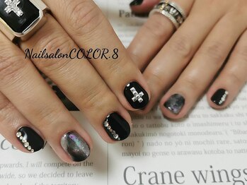 ネイルサロン カラーエイト(Nailsalon COLOR.8)/メンズネイル