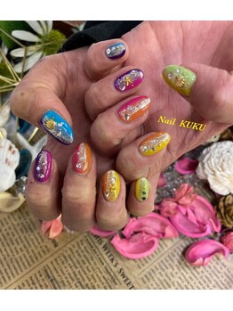 ネイルサロン ネイルクク(Nail KUKU)/レインボー
