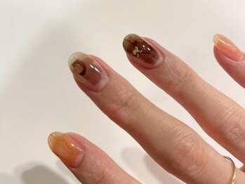 アイネイルズ 梅田店(I nails)/もやもやニュアンス