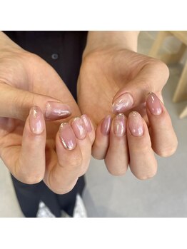 ミントリーフ バイ リート(Mint leaf by Reat)/くすみピンクニュアンス