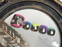 グリッター(GLITTER)/シルバー×パステルネオン