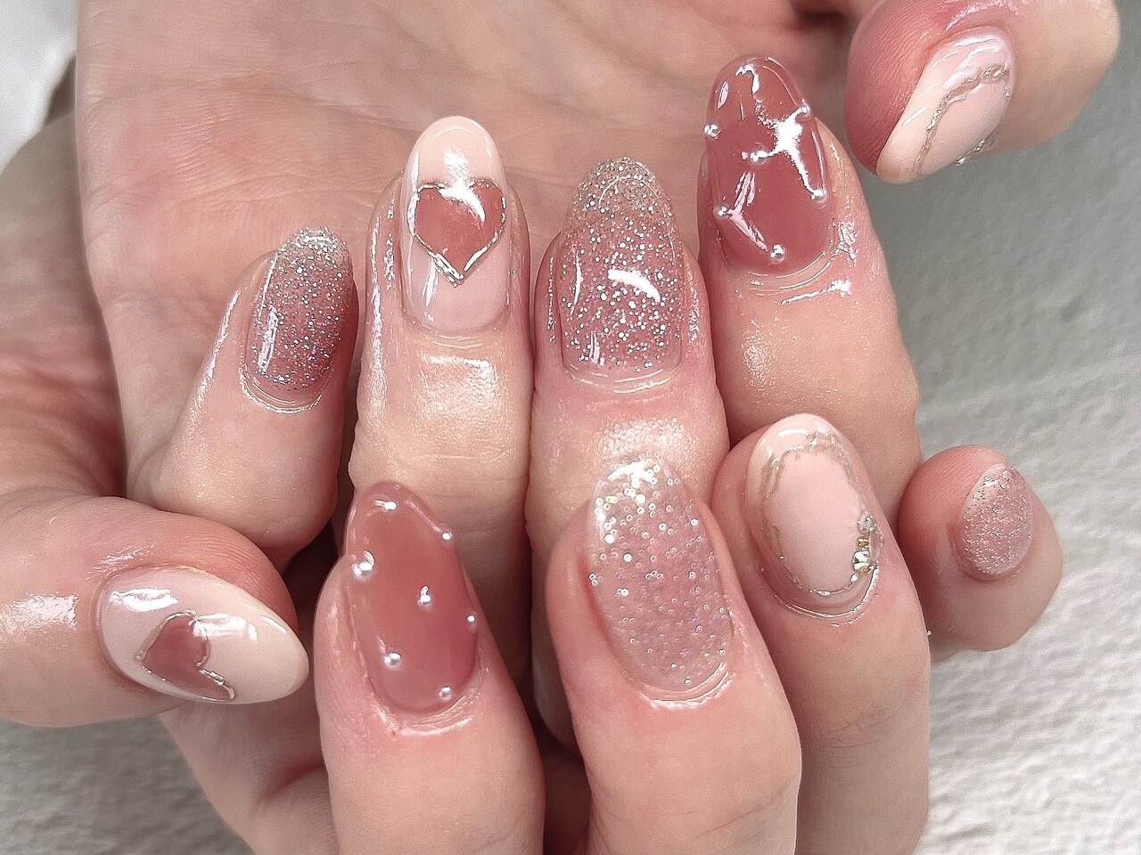 ジェルアート90分アートフリー☆フィルイン/パラ変更可\7700