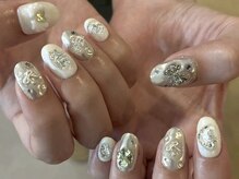 シオネイルサロン 下北沢2号店(sio.nailsalon)/パーツ込おまかせコース(90min)