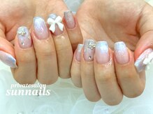 サンネイルズ(sun nails)の雰囲気（サンプルも沢山ご用意しております。持ち込み画像も人気です☆）