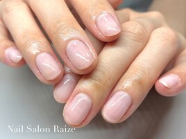 ワンカラーネイル/ピンクネイル