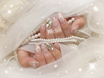 定額★ツイードフレンチネイル