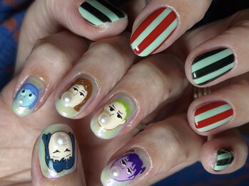 ツメ(2me)/派手ネイルアート