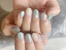 夏ネイル/オフィスネイル
