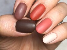 オーラリー ネイル アート メゾン(ORRERY nail art maison)/ハンド / カラフルマット