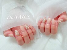 ユーネイルズ 恵比寿(Yu.NAILS.)/春◎パールデザイン