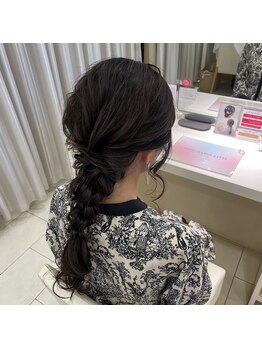 アトリエはるか 紙屋町シャレオ店/ヘアセット☆3,520円(税込)