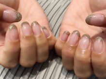 エムスラッシュ ネイル センター北店(M.SLASH)/フラッシュフレンチネイル