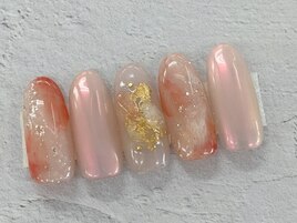 【山崎】秋色ニュアンスネイル