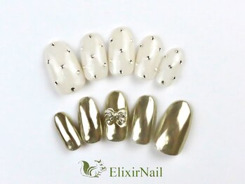 エリクサーネイル 神田(Elixir Nail)/シンプル / クーポン使用