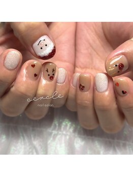 セルクル ネイル(cercle nail)/クリスマスネイル