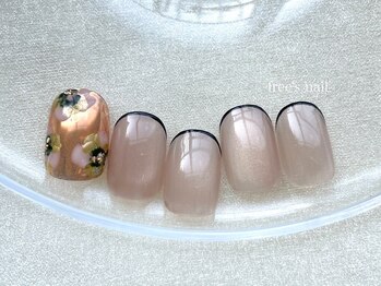 フリーズネイル 三宮店(FREE'S nail)/2月ニュアンスアート