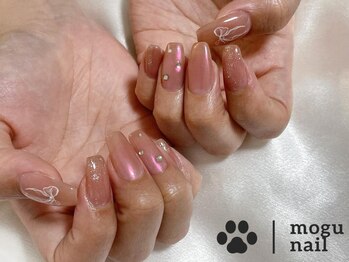 モグネイル(Mogunail)/リボンネイル/ミラーネイル