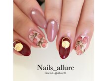 ネイルズ アリュール(Nails_allure)の雰囲気（繊細な手描きアートは＜Nails_allure＞におまかせ☆）