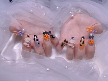 ユミ(U mi)/チップ長さ出し>アートやり放題