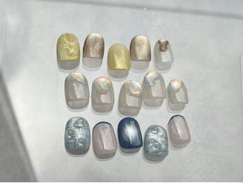 アイネイルズ 恵比寿店(I nails)の写真/最新トレンド♪上品でキラキラマグネットのコース☆マグネットネイルcollection9480円～[恵比寿]